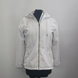 AVALANCHE White Faux Fur Lined Jacket